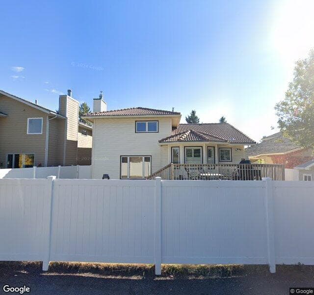 Street view of 412 Sunmills Drive SE, Calgary