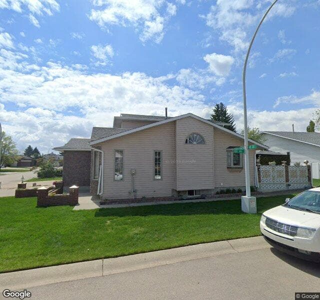 Street view of 15828 80 Street NW, Edmonton