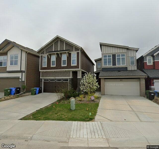 Street view of 321 Walgrove Terrace SE, Calgary