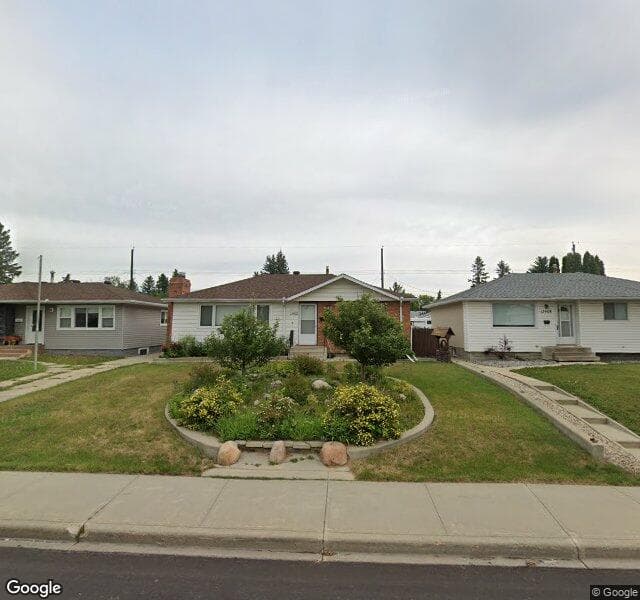 Street view of 12912 135 Avenue NW, Edmonton