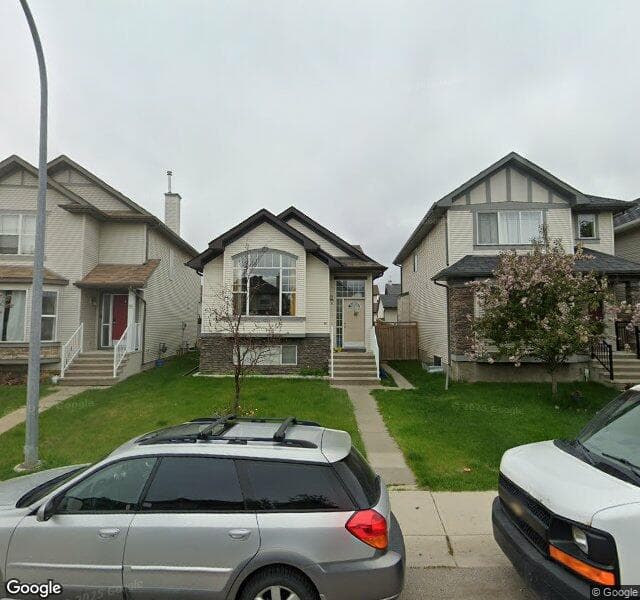 Street view of 95 Cranberry Place SE, Calgary