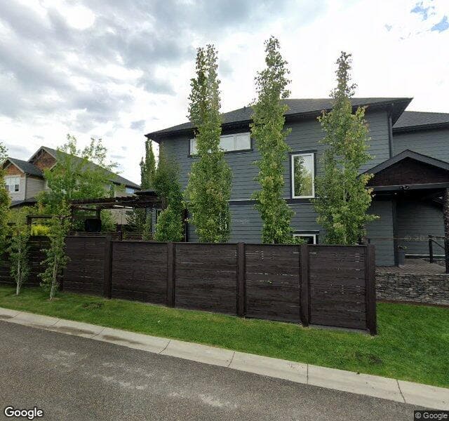 Street view of 307 Tremblant Way SW, Calgary