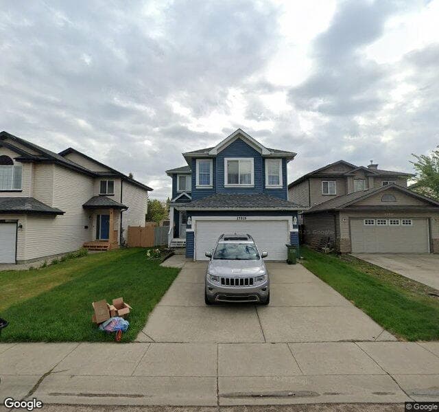 Street view of 17319 89 Street NW, Edmonton