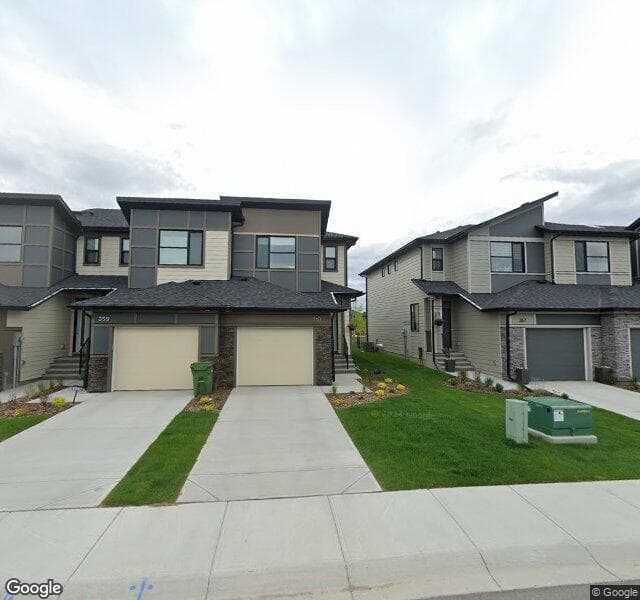 Street view of 363 Wolf Creek Manor SE, Calgary