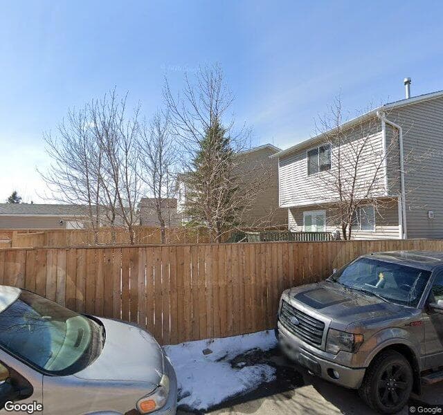 Street view of 102 Martindale Drive NE, Calgary