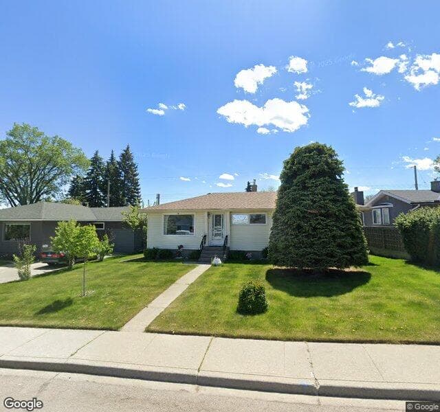 Street view of 33 Simons Crescent NW, Calgary