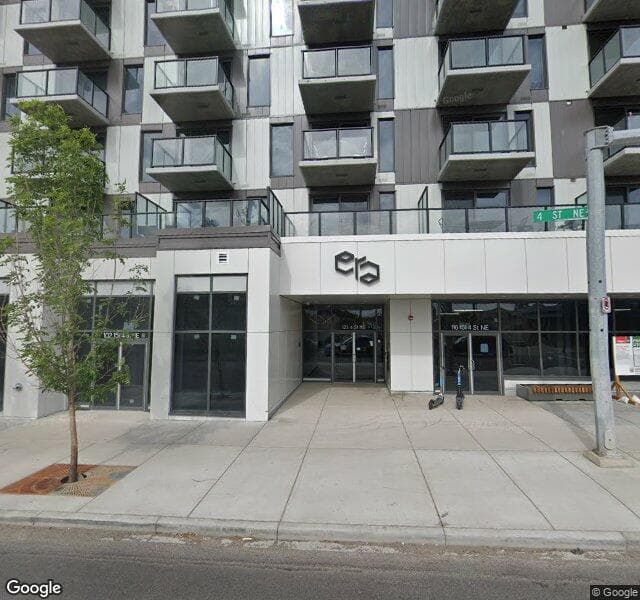 Street view of 608-123 4 Street NE, Calgary