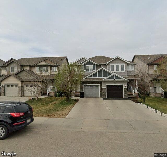 Street view of 9512 Simpson Court NW, Edmonton