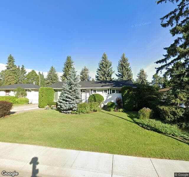 Street view of 7516 142A Street NW, Edmonton