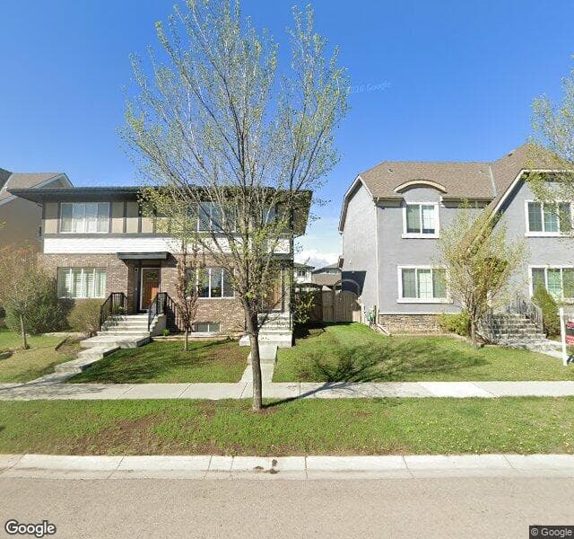 Street view of 656 Mahogany Boulevard SE, Calgary