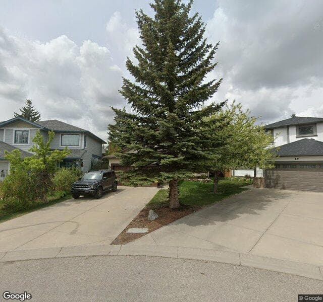 Street view of 45 Sunmeadows Place SE, Calgary