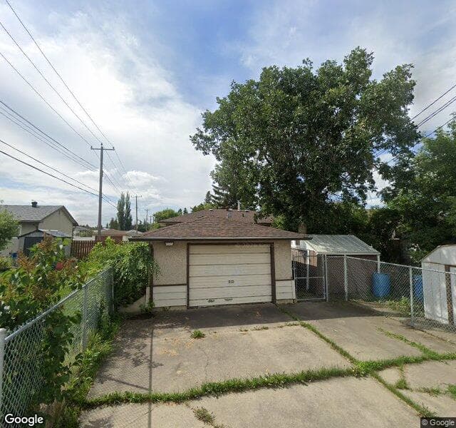 Street view of 12336 136 Avenue NW, Edmonton
