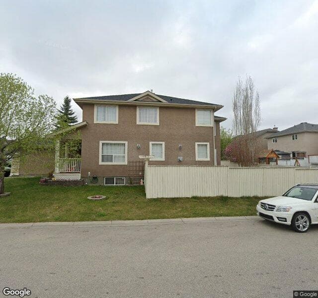 Street view of 101 Everwillow Close SW, Calgary