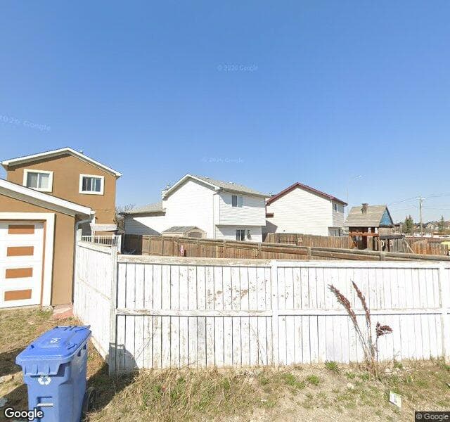Street view of 199 Martinvalley Crescent NE, Calgary