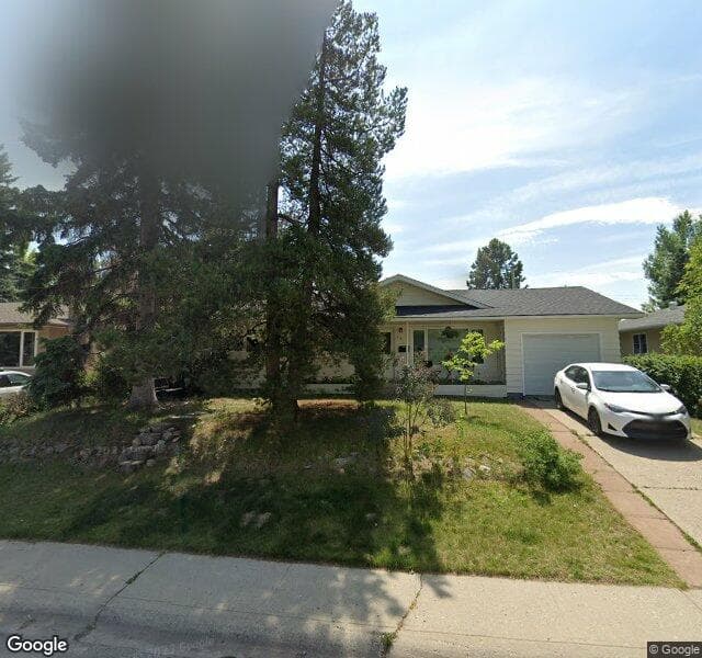 Street view of 1319 87 Avenue SW, Calgary