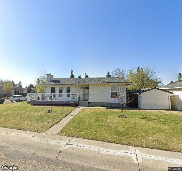 Street view of 17707 86A Avenue NW, Edmonton