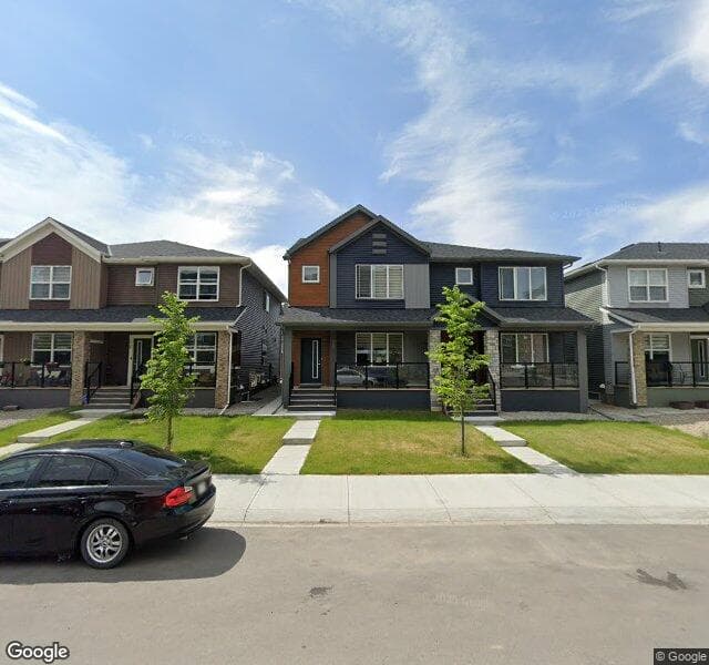 Street view of 243 Wolf Creek Avenue SE, Calgary