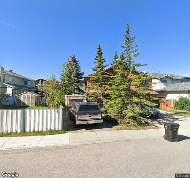 Street view of 55 Hawkhill Way NW, Calgary