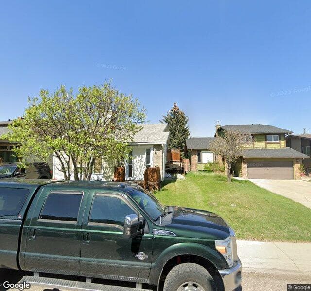 Street view of 38 Bernard Close NW, Calgary