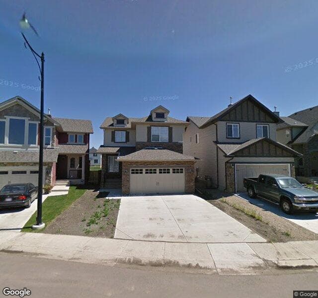 Street view of 45 Silverado Creek Crescent SW, Calgary