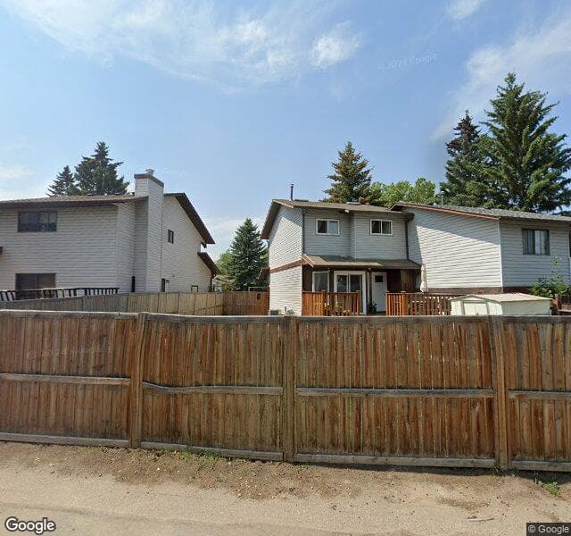 Street view of 230 Woodside Circle SW, Calgary