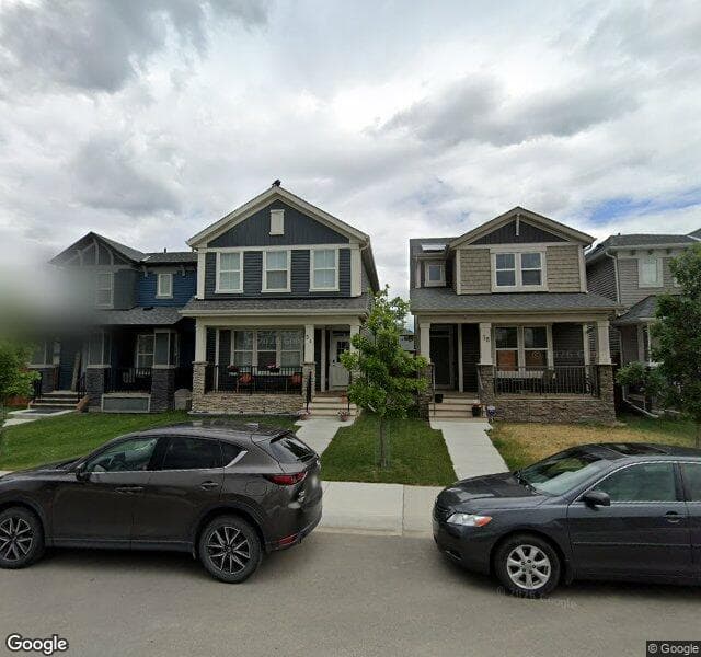 Street view of 54 Legacy Glen Circle SE, Calgary