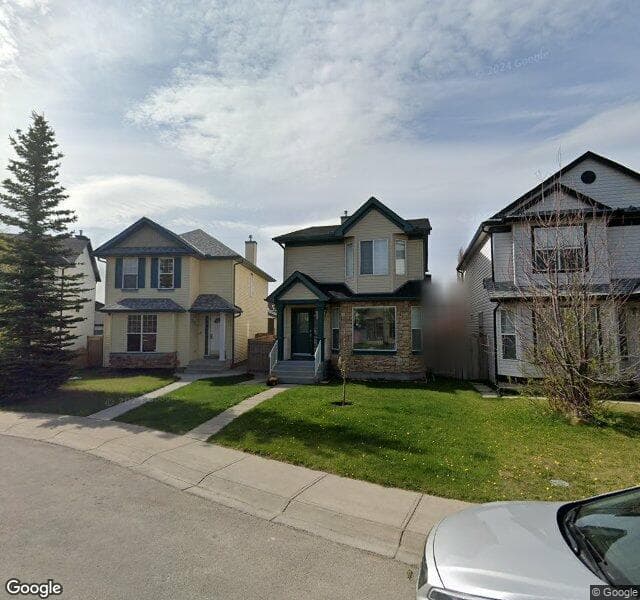 Street view of 291 Taravista Street NE, Calgary