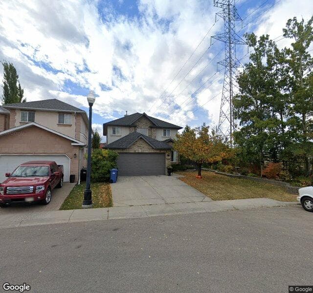 Street view of 126 Strathridge Close SW, Calgary