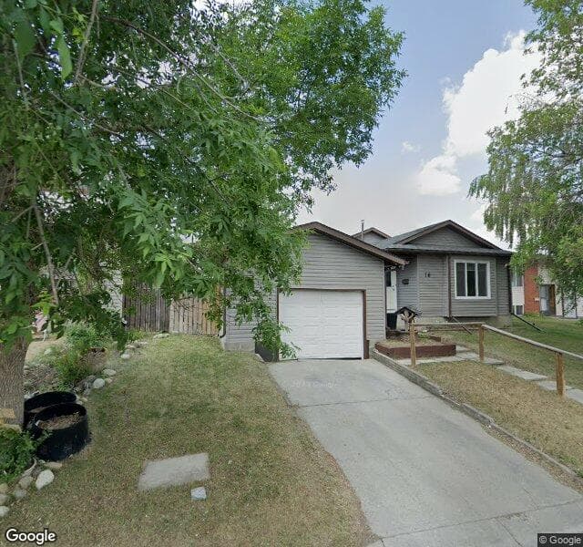Street view of 16 Castleglen Way NE, Calgary