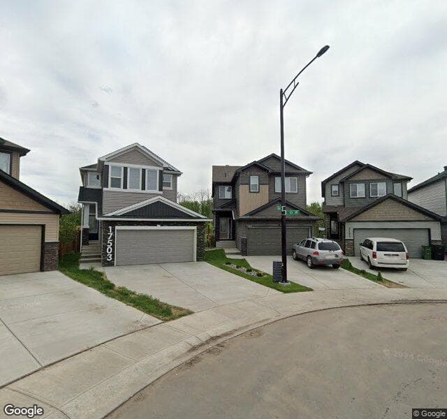 Street view of 6405 175 Avenue NW, Edmonton