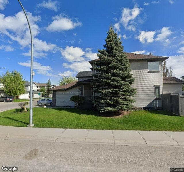 Street view of 4 Cranfield Circle SE, Calgary
