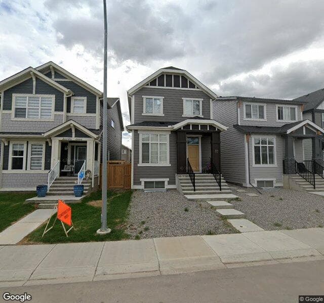 Street view of 73 Magnolia Grove SE, Calgary