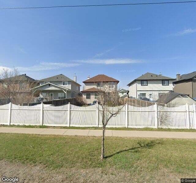 Street view of 631 Saddlecreek Way NE, Calgary