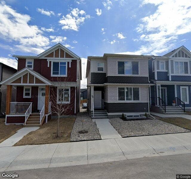Street view of 94 Herron Street NE, Calgary