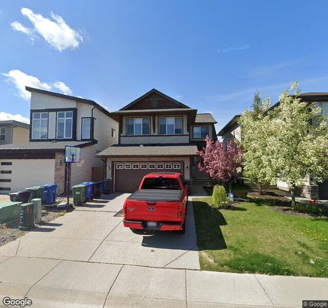 Street view of 345 Walden Square SE, Calgary