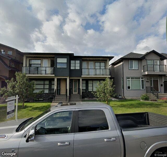 Street view of 2321 23 Avenue SW, Calgary