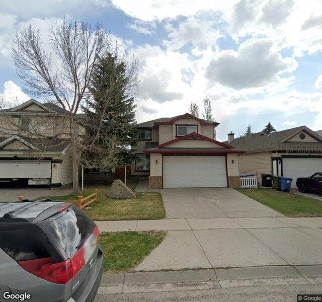 Street view of 666 Coventry Drive NE, Calgary