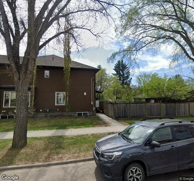 Street view of 11846 125 Street NW, Edmonton