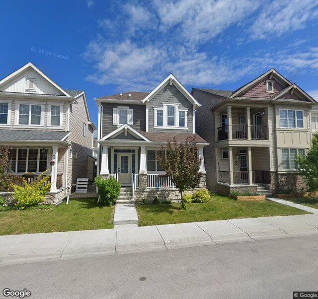 Street view of 32 Cityside Green NE, Calgary