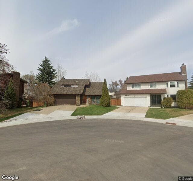 Street view of 5411 176 Street NW, Edmonton