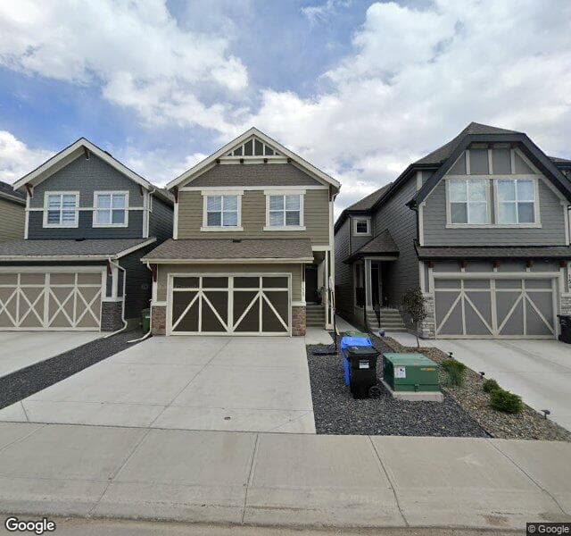 Street view of 158 Arbour Lake Rise NW, Calgary