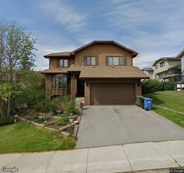 Street view of 91 Edgebyne Crescent NW, Calgary
