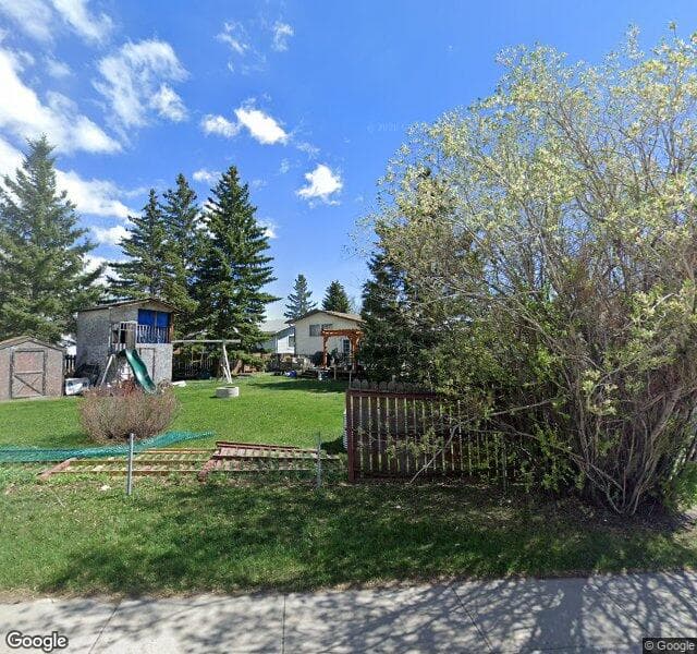 Street view of 721 Ranchview Circle NW, Calgary