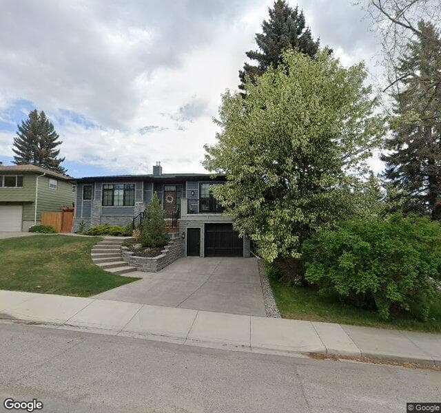 Street view of 438 Brunswick Avenue SW, Calgary