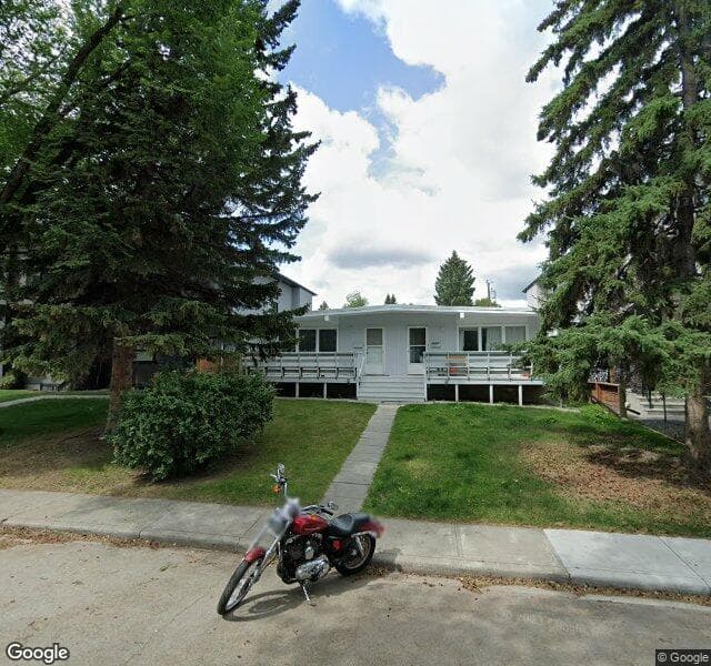 Street view of 3323 42 Street SW, Calgary