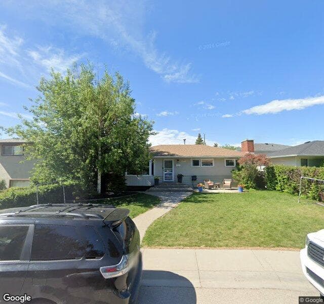 Street view of 3307 Barr Road NW, Calgary