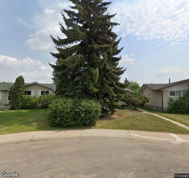 Street view of 13515 84A Street NW, Edmonton