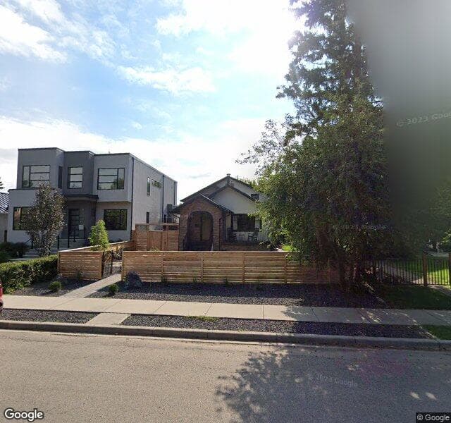 Street view of 817 Rideau Road SW, Calgary
