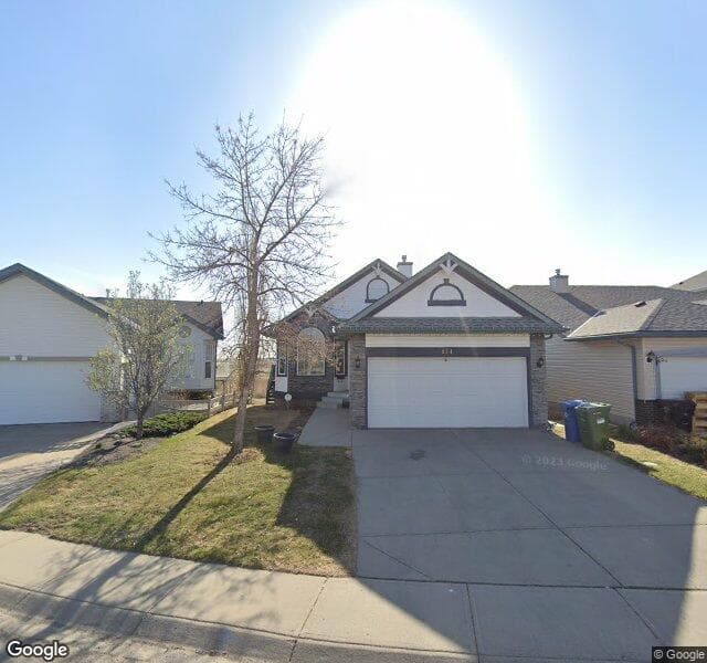 Street view of 131 Coverton Close NE, Calgary