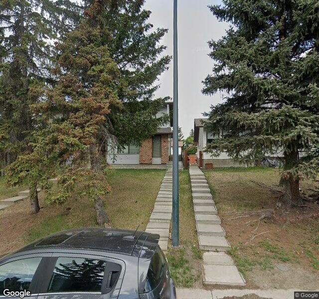 Street view of 38 Edgedale Court NW, Calgary